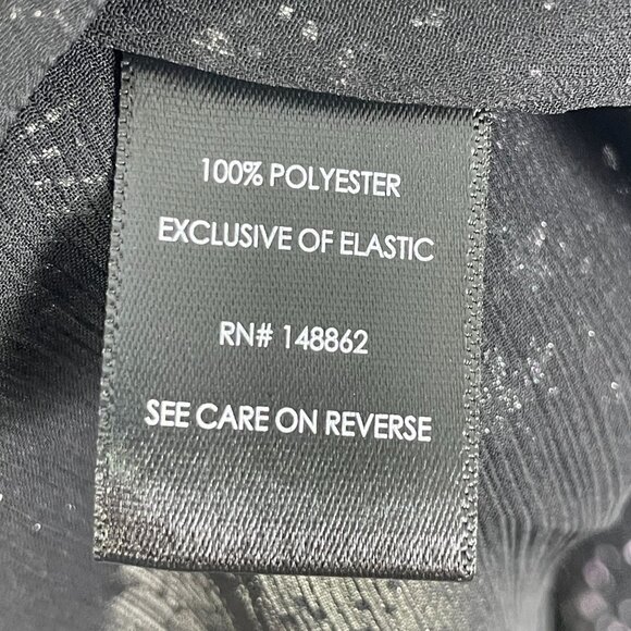 NEW Torrid Women Plus 2X Celestial Stars Button Up Shirt Chiffon Blouse Metallic - Picture 8 of 13